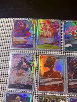 LOTS OF 12 - One Piece OP12 Legacy Of The Master SR Super Rare Cards - Image 2