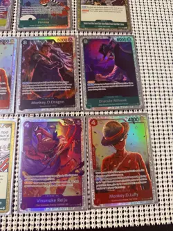 LOTS OF 12 - One Piece OP12 Legacy Of The Master SR Super Rare Cards - Image 5