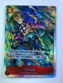 One Piece Pillars of Strength Marco SR OP03-113 NM English - Image 1