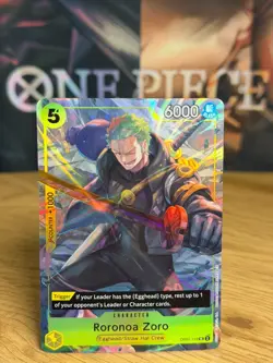 Roronoa Zoro OP07-113 One Piece TCG NM ENGLISH FREE SHIPPING WORLDWIDE - Image 1