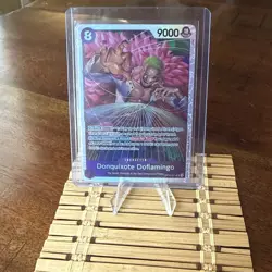 One Piece CCG Donquixote Doflamingo OP10-071 SR Royal Blood NM Condition - Image 1