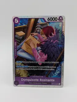 One Piece TCG Donquixote Rosinante SR Royal Blood OP10-072 - Image 1
