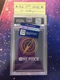 2024 One Piece TCG OP09 Teach Manga Alternate Art, English, PSA 10 - Image 2