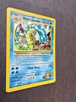 Pokemon TCG Gym Challenge Misty's Gyarados Rare Holo. 13/132 NM/M - Image 2