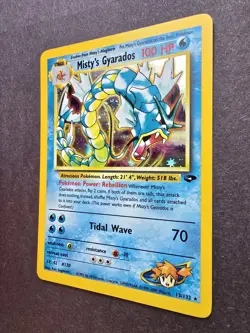 Pokemon TCG Gym Challenge Misty's Gyarados Rare Holo. 13/132 NM/M - Image 3