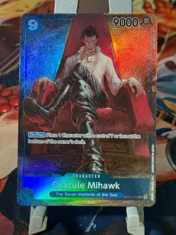Dracule Mihawk PRE-ERRATA AA OP01-070 English - Romance Dawn Set - One Piece - Image 2