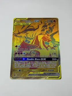 Pokemon Card Reshiram & Charizard GX SM247 Promo - Sun & Moon - Near Mint Holo - Image 1