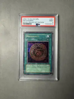 Yu-Gi-Oh! Megamorph MRL-061 1st Edition Ultra Rare (2002) PSA Mint 9 - Graded - Image 2