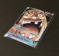 Marshall D Teach OP09-081 Alt Art Emperors in the New World One Piece English NM - Image 2