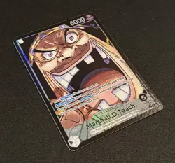 Marshall D Teach OP09-081 Alt Art Emperors in the New World One Piece English NM - Image 3