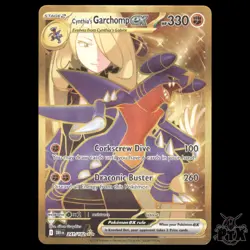 Cynthia's Garchomp ex 241/182 SV10: Destined Rivals NM Pokemon - Image 1