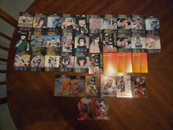 Naruto TCG CCG Panini 217 Card Lot With Foils Near Mint - Image 1