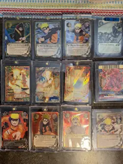 140+ NARUTO CCG Card Lot 1st Edition/gen con/ Promo/Rainbow Foil - Image 2