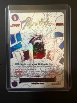 One Piece Gear 2 OP11-080 Luffy Parallel a Fist of Divine Speed MINT - Image 1