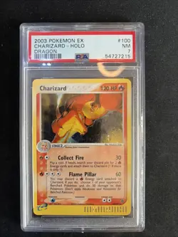 Pokemon TCG Charizard EX Dragon 100/97 Holo Vintage 2003 Rare Pokemon Card PSA 7 - Image 1