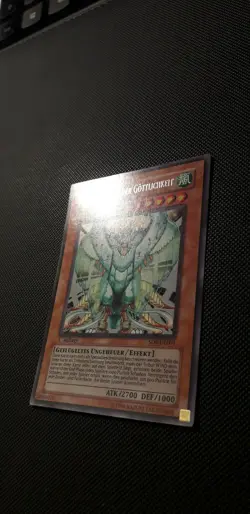 Yu-Gi-Oh! Simorgh, Vogel der Gottlichkeit, SD8-DE001, Ultra Rare, 1. Auflage, NM - Image 2