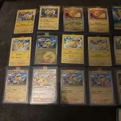 Pikachu Bundle Job Lot Holos Full Arts Reverse Holos Pokemon Cards - Image 2