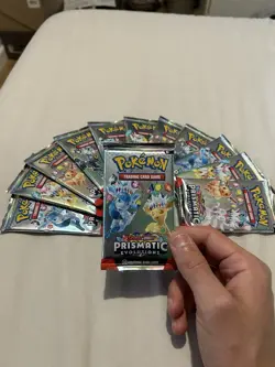Prismatic Evolutions Pokemon Cards 10pcs Packs - Image 1