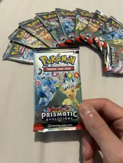 Prismatic Evolutions Pokemon Cards 10pcs Packs - Image 2