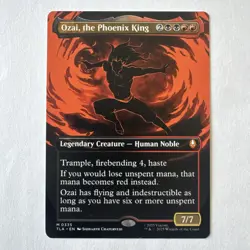Ozai, the Phoenix King (0335) (Borderless) Avatar: The Last Airbender Regular - Image 1
