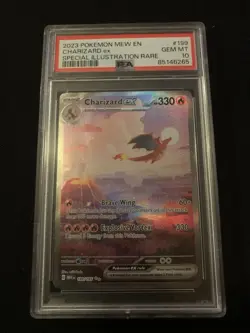 Charizard V (Alternate Full Art) 154/172 Swsh09 Brilliant Stars Holo PSA 10 Card - Image 1