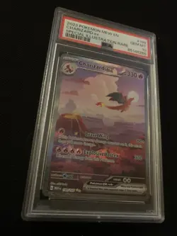 Charizard V (Alternate Full Art) 154/172 Swsh09 Brilliant Stars Holo PSA 10 Card - Image 2
