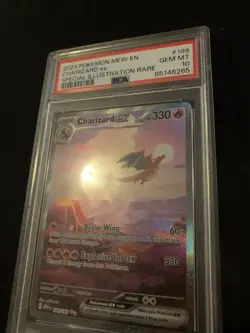 Charizard V (Alternate Full Art) 154/172 Swsh09 Brilliant Stars Holo PSA 10 Card - Image 5