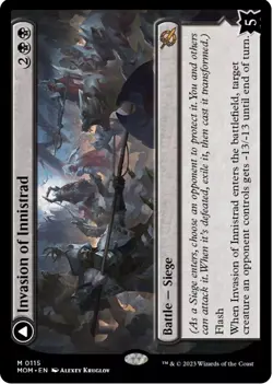 Invasion of Innistrad Deluge of the Dead #0115 MoM MtG TCG Card - Image 1