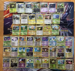 Vintage Pokemon Card Lot Reverse Holo Eevee Tyranitar Deoxys Leafeon 46 Cards - Image 1