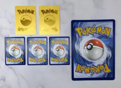 Pikachu V Gold Foil, SWSH Set Of 6 Pokemon Cards - Image 3