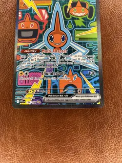 Rotom ex 126/094 Phantasmal Flames Pokemon Card Special Illustration Rare - Nm - Image 3