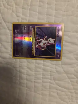 Pokemon XY Evolutions Mewtwo 51/108 Reverse Holo Card Near Mint Condition - Image 1