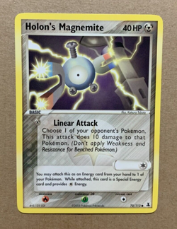 Holon's Magnemite 70/113 EX Delta Species - Uncommon Pokemon Card - NM/Mint - Image 1