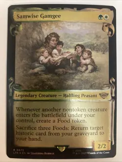 Samwise Gamgee - Showcase (Scrolls) (0673) - Foil NM-Mint, English Universes - Image 1