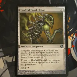 Magic: The Gathering Grafted Exoskeleton Scars of Mirrodin Artifact Uncommon - Image 1