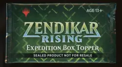 MTG Zendikar Rising Expedition Sealed Box Topper Pack - Image 1