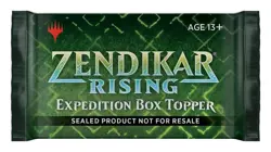 MTG Zendikar Rising Expedition Box Topper Sealed Magic the Gathering - Image 1