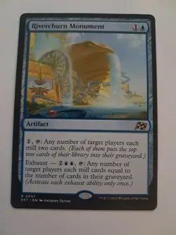 Riverchurn Monument NM/M MTG Aetherdrift Magic the Gathering - Image 1