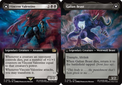 Vincent Valentine // Galian Beast - Extended Art NM, English MTG Final Fantasy - Image 1