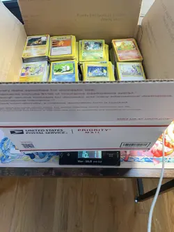 Large Pokemon Card Bulk Lot Over 15 Lbs! Vintage Rares And Holos, FA, EX, GX - Image 2
