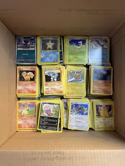 Large Pokemon Card Bulk Lot Over 15 Lbs! Vintage Rares And Holos, FA, EX, GX - Image 4