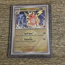 Pokemon Card Raichu Ascended Heroes 56/217 Friend Ball Reverse Holo NM+ IN HAND! - Image 1