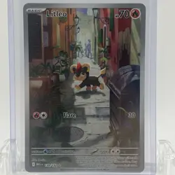 Pokemon TCG Mega Evolution Litleo #139/132 Illustration Rare NM - Image 1