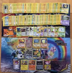 Vintage & Modern Pokemon Card Lot Holo Etc MP-Damaged Flareon Anicent Mew 570+ - Image 1