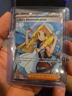 Pokemon Mega Evolution Lillie's Determination #169/132 Ultra Rare 2025 - Image 1