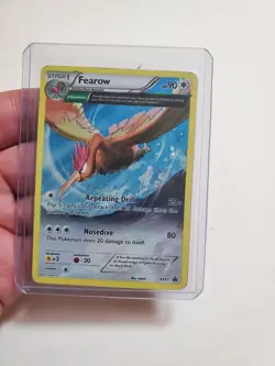 DAMAGED FEAROW 2015 Pokemon TCG Promo #XY57 BLACK STAR PROMO - Image 1