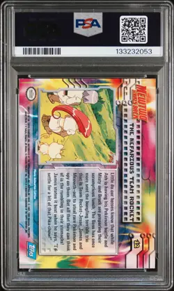 1999 TOPPS POKEMON THE MOVIE EDT #12 MOVIE EDITION PSA 4 - Image 2