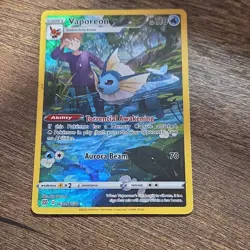 Pokemon TCG Holo Lot Mew V Mimikyu GX Alolan Vulpix V Vaporeon Tapu Fini GX - Image 5