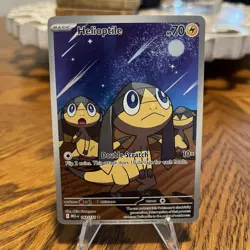Pokemon Helioptile 143/132 Me01: Mega Evolution Holo - Image 1