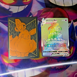 Alcremie VMAX Pokemon Shining Fates 073/072 Rainbow Secret Rare NM - Image 3